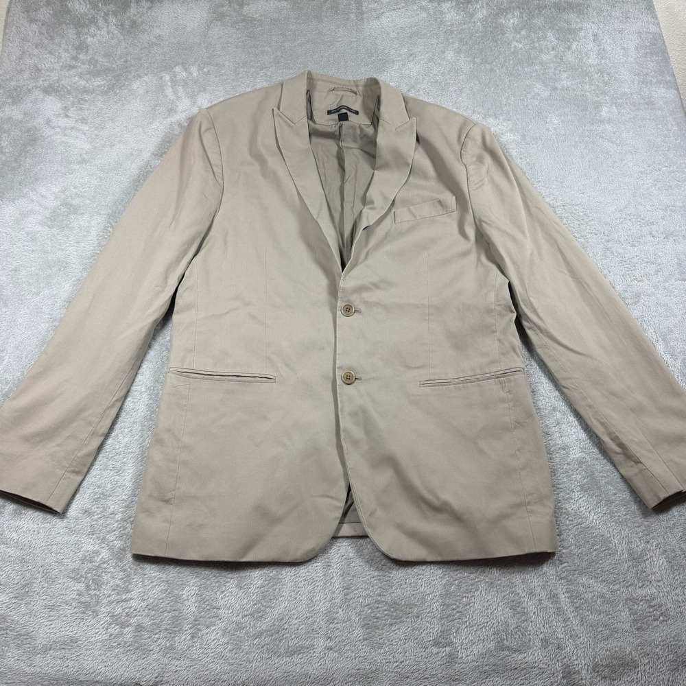 John‎ Varvatos USA Sport Coat Blazer Mens 44 Tan Corduroy Two Button
